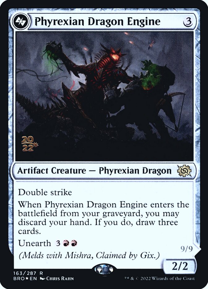 Phyrexian Dragon Engine // Mishra, Lost to Phyrexia