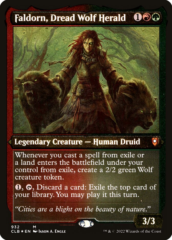 Faldorn, Dread Wolf Herald