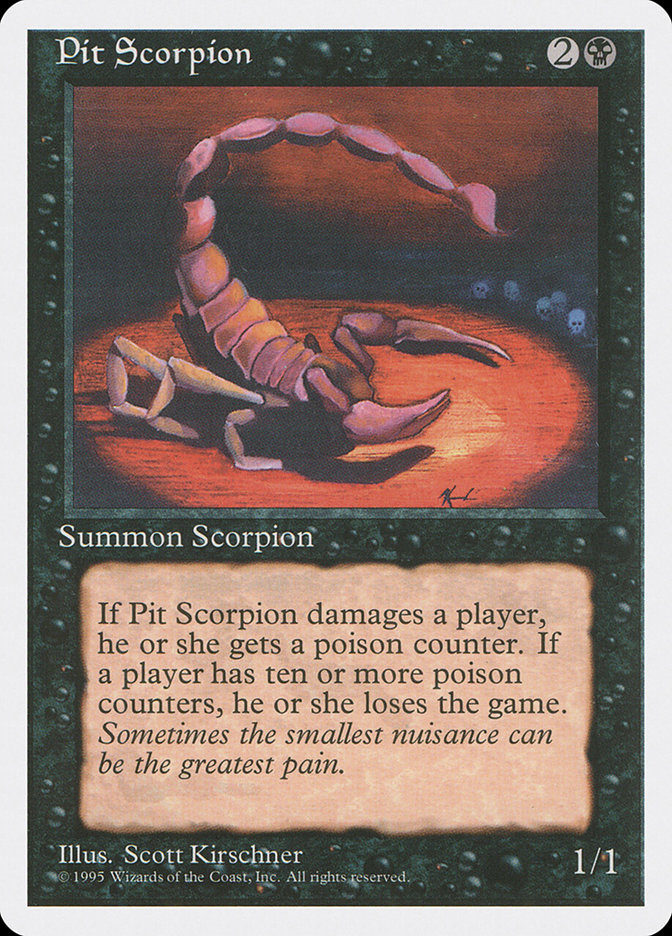 Pit Scorpion