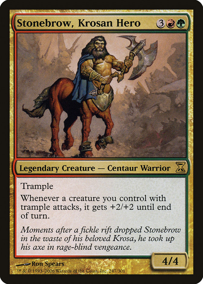 Stonebrow, Krosan Hero