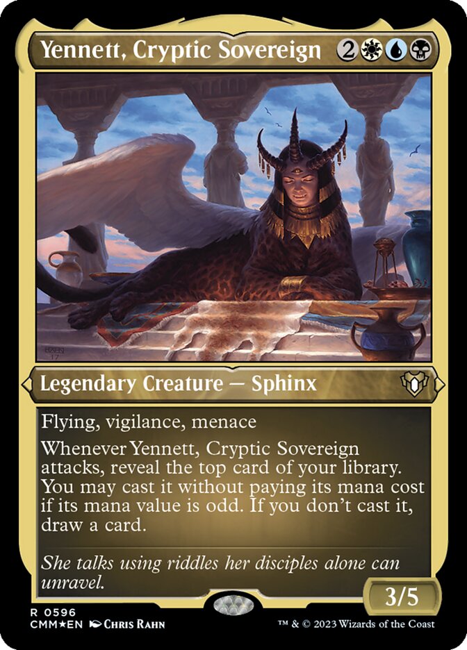 Yennett, Cryptic Sovereign