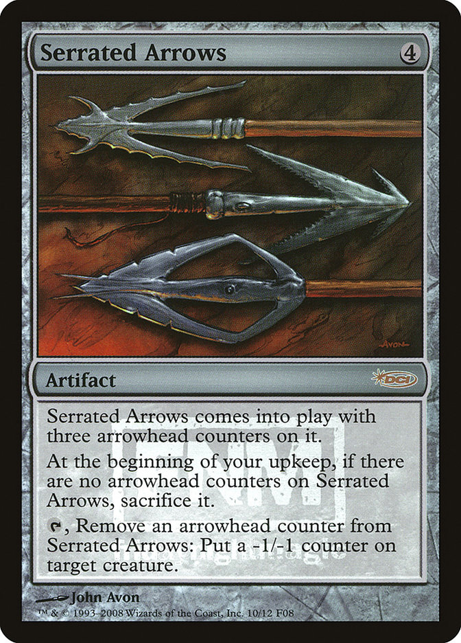 Serrated Arrows