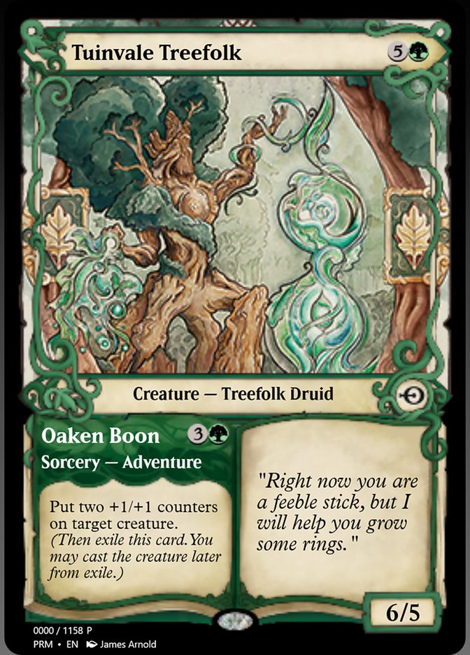 Tuinvale Treefolk // Oaken Boon