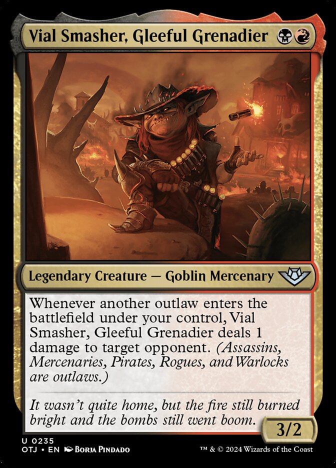 Vial Smasher, Gleeful Grenadier