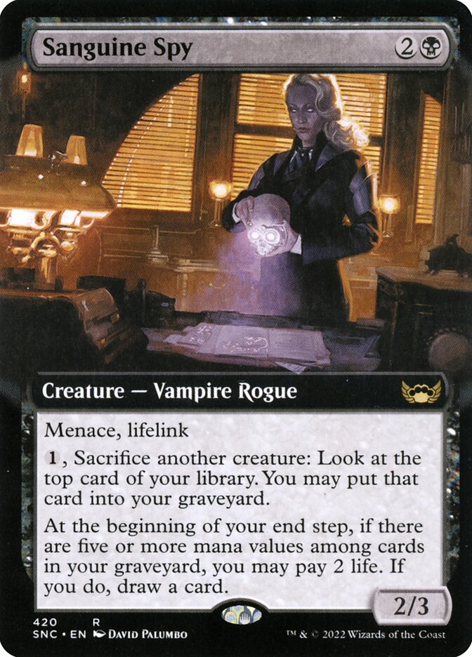 Sanguine Spy