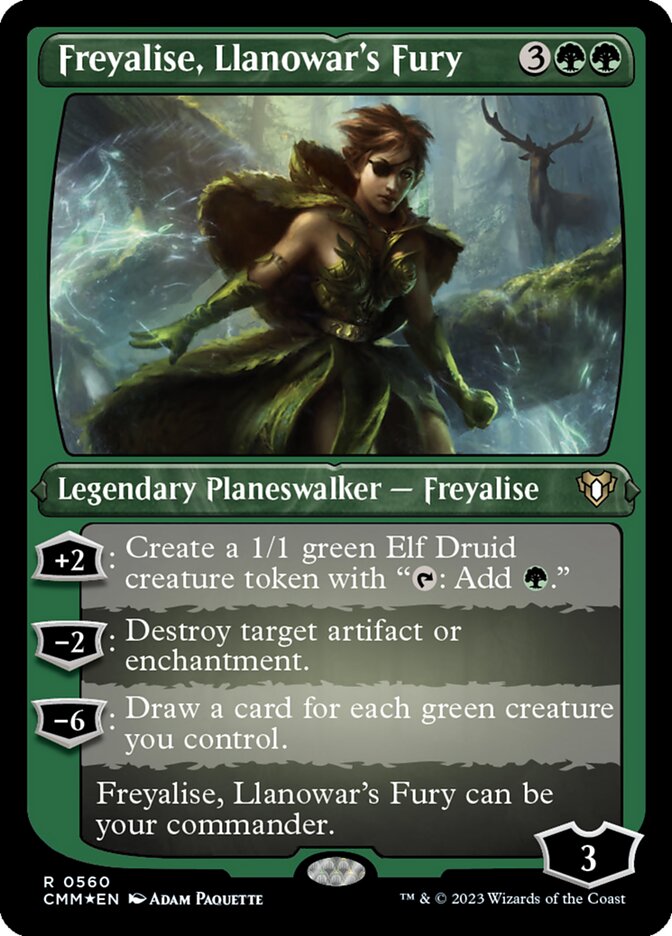 Freyalise, Llanowar's Fury