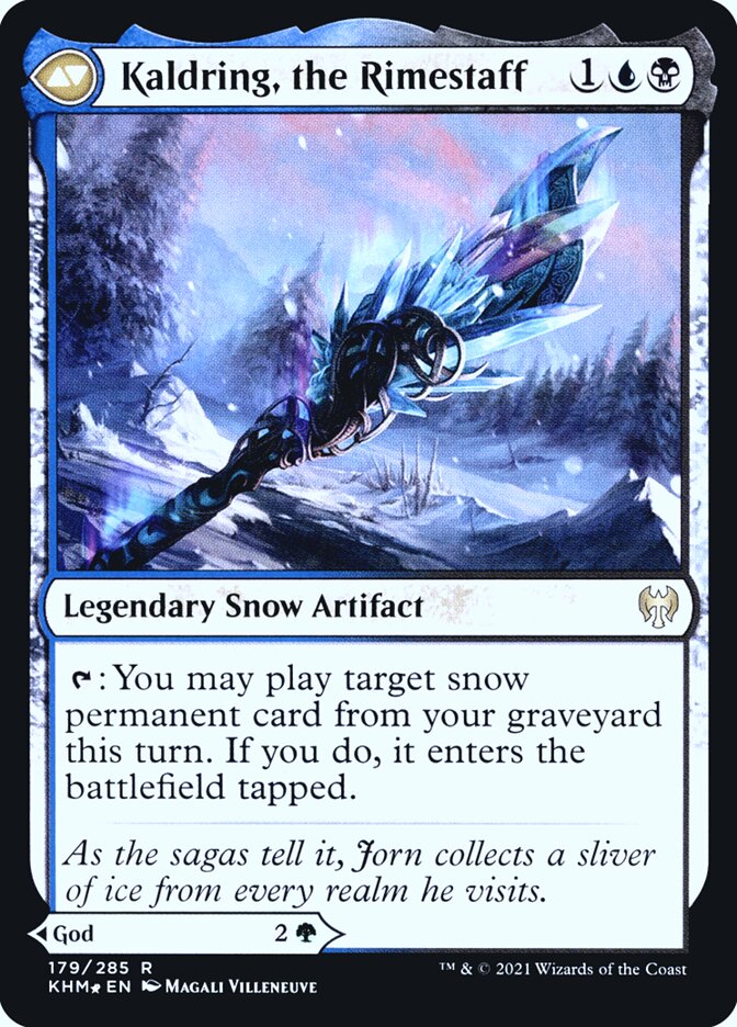 Jorn, God of Winter // Kaldring, the Rimestaff