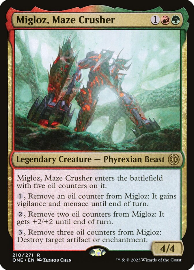 Migloz, Maze Crusher