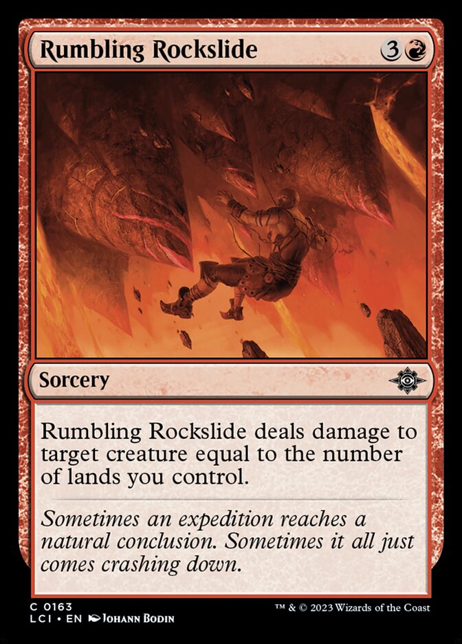 Rumbling Rockslide