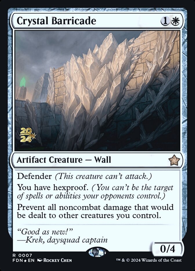 Crystal Barricade