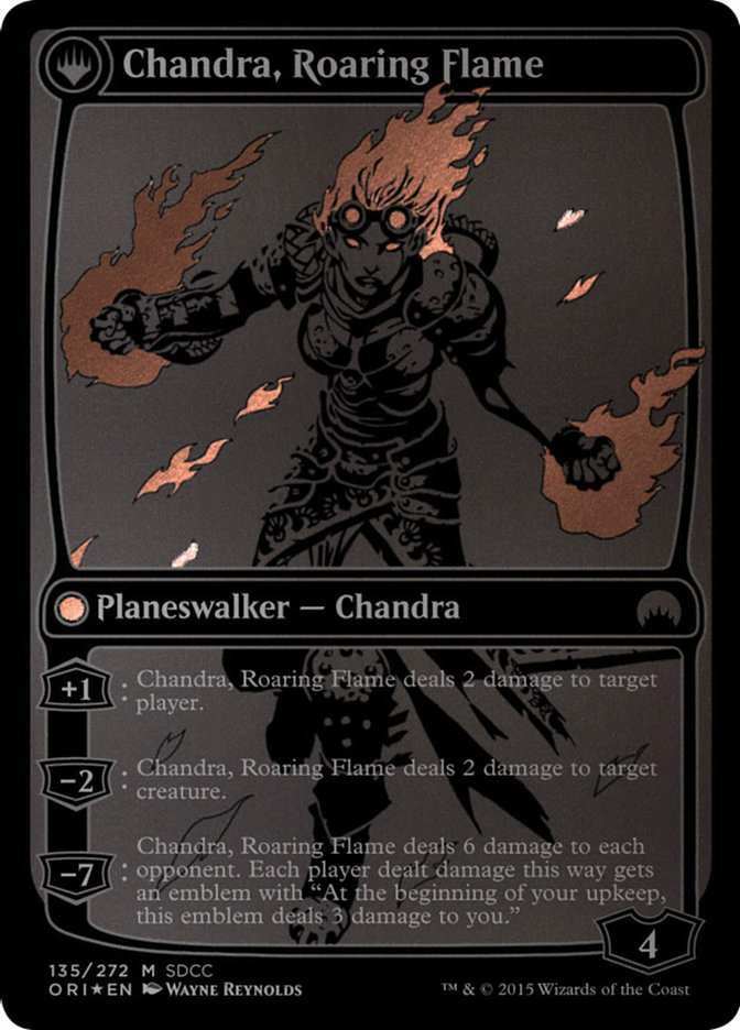 Chandra, Fire of Kaladesh // Chandra, Roaring Flame