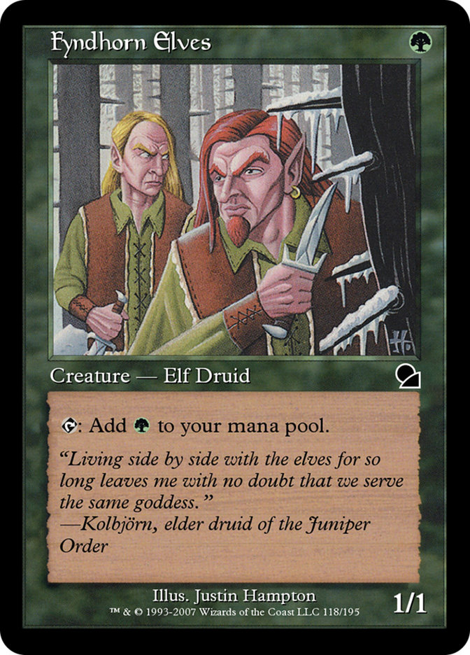 Fyndhorn Elves