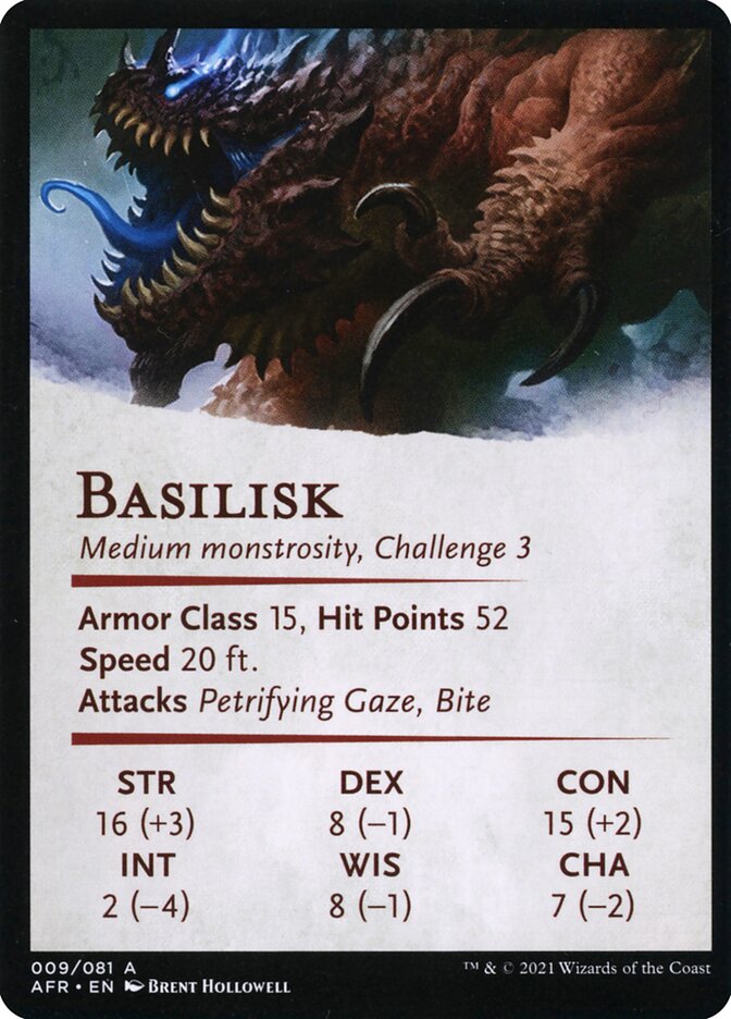 Underdark Basilisk // Basilisk