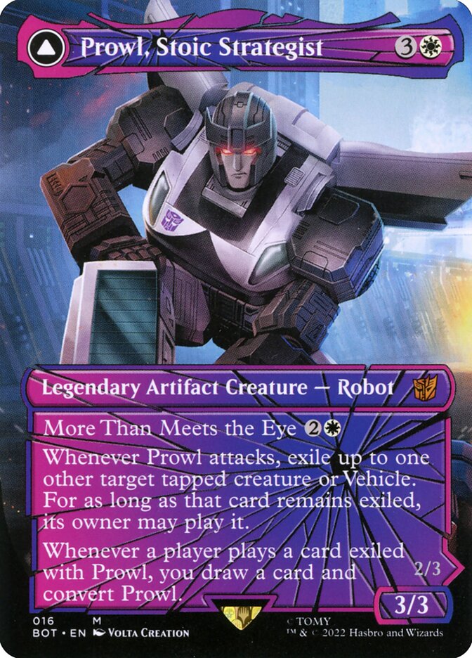 Prowl, Stoic Strategist // Prowl, Pursuit Vehicle