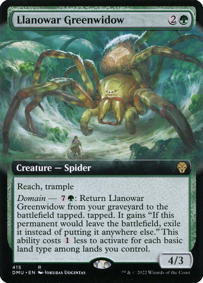 Llanowar Greenwidow