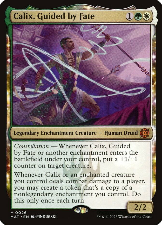 Calix, Guided by Fate