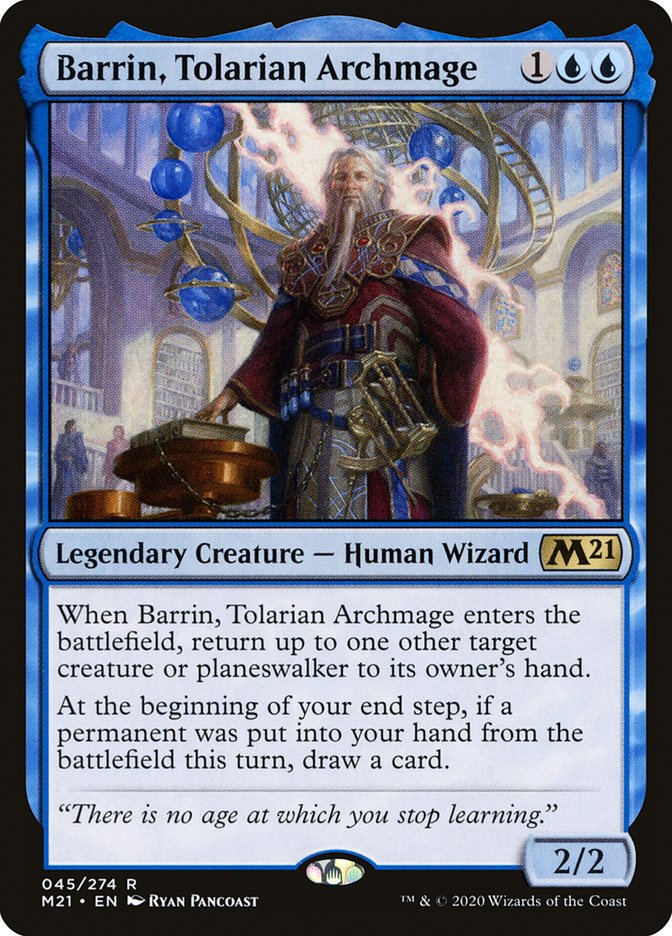 Barrin, Tolarian Archmage