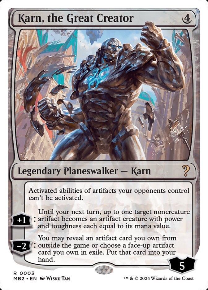 Karn, the Great Creator