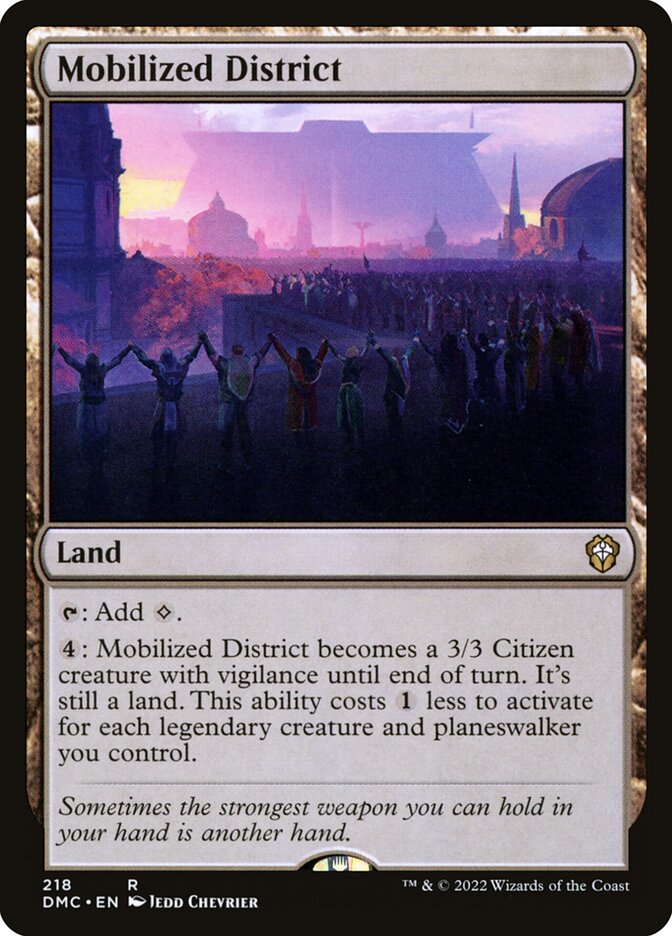 Mobilized District