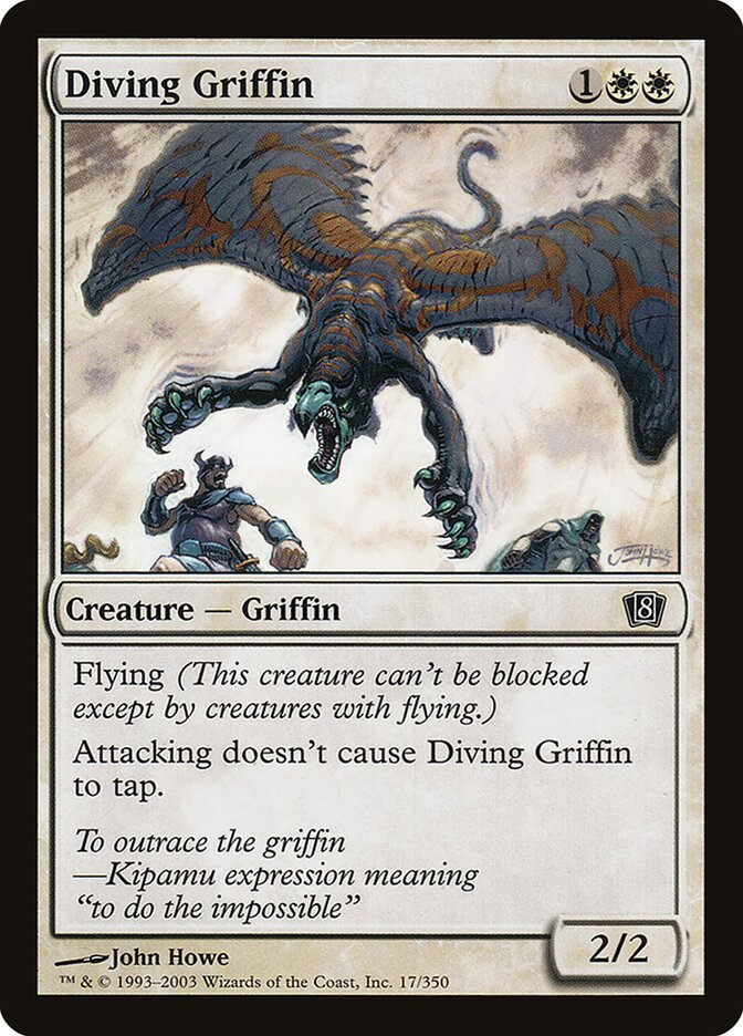 Diving Griffin