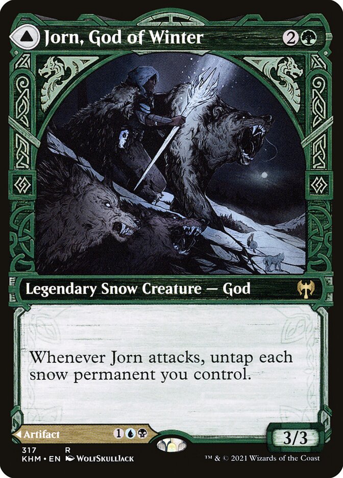 Jorn, God of Winter // Kaldring, the Rimestaff