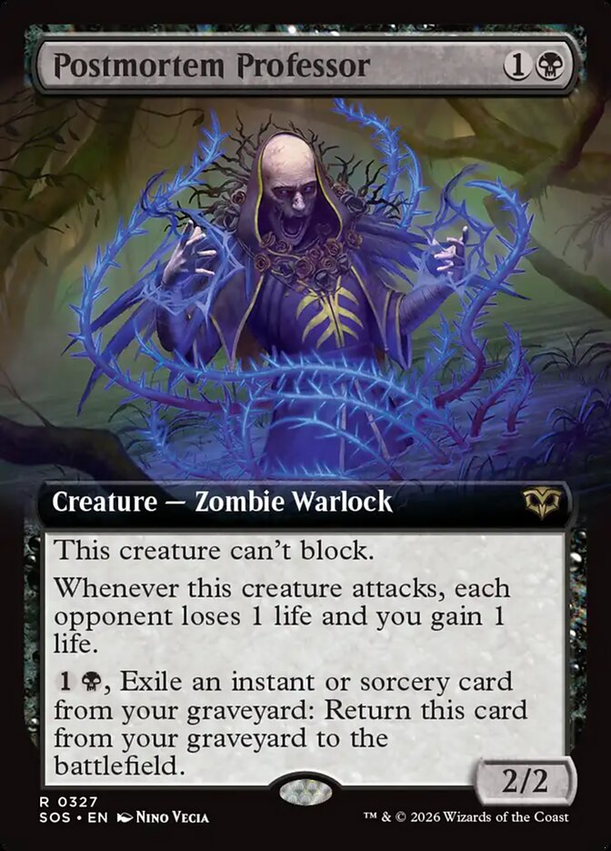 Postmortem Professor