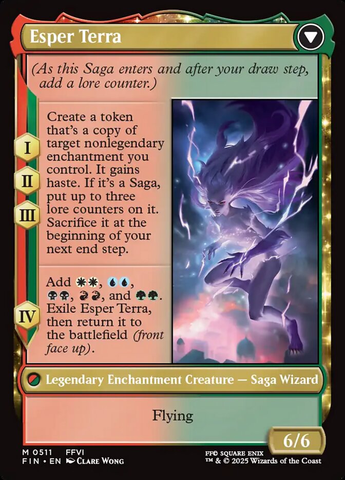 Terra, Magical Adept // Esper Terra