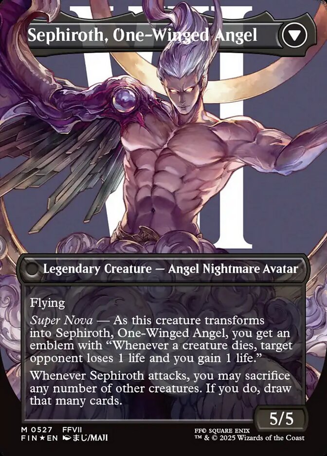 Sephiroth, Fabled SOLDIER // Sephiroth, One-Winged Angel