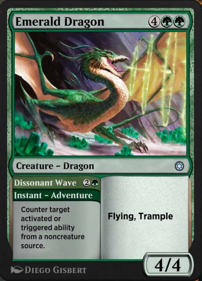 Emerald Dragon // Dissonant Wave