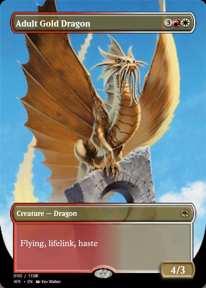 Adult Gold Dragon