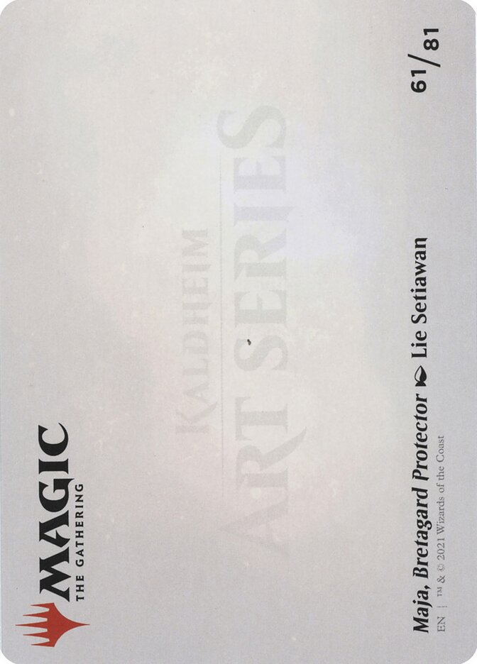 Maja, Bretagard Protector // Maja, Bretagard Protector