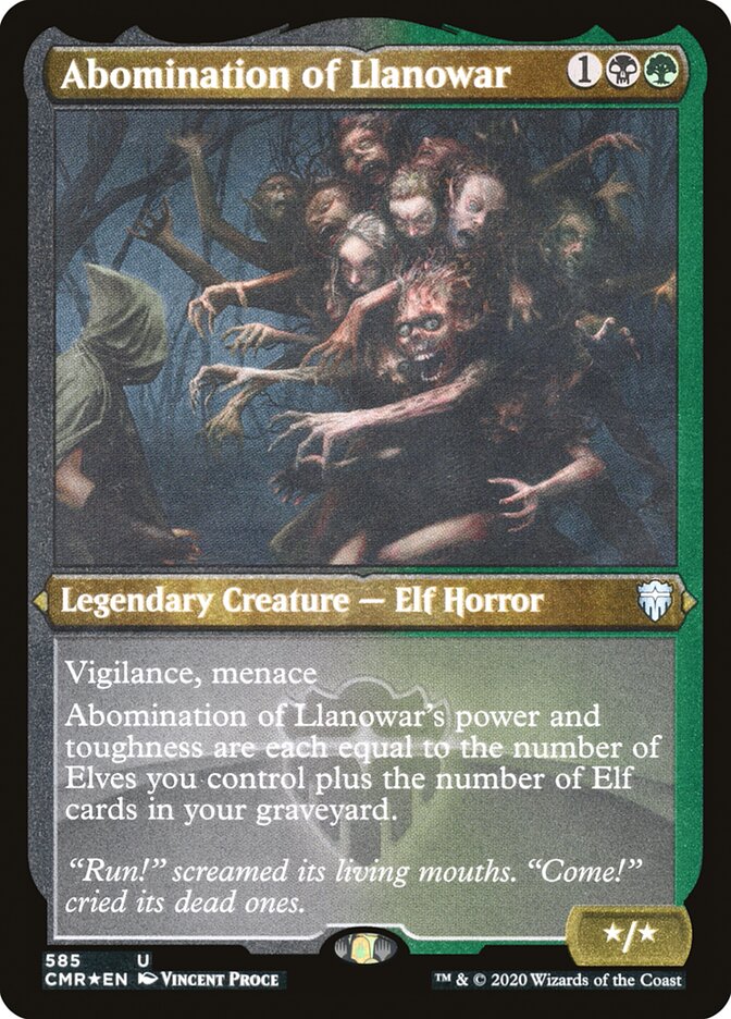 Abomination of Llanowar