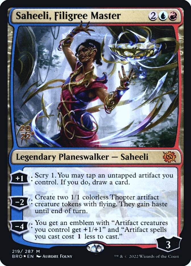 Saheeli, Filigree Master