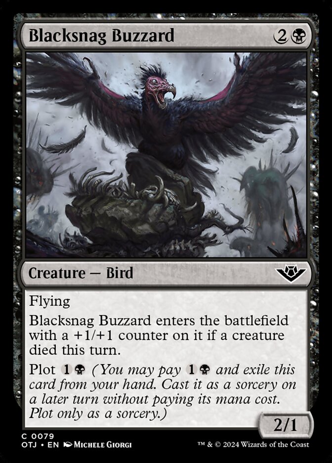 Blacksnag Buzzard