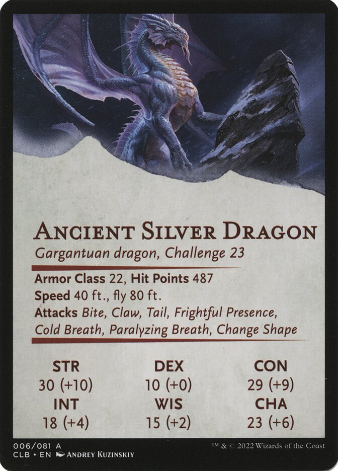 Ancient Silver Dragon // Ancient Silver Dragon