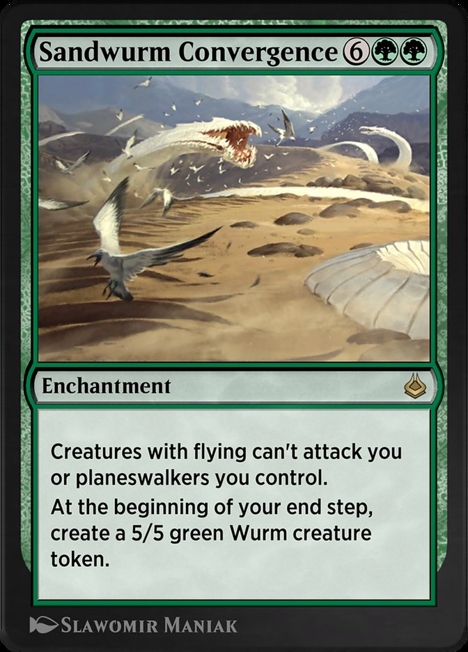 Sandwurm Convergence