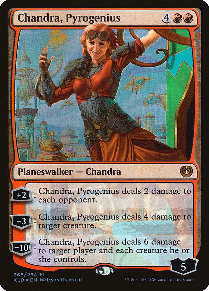 Chandra, Pyrogenius