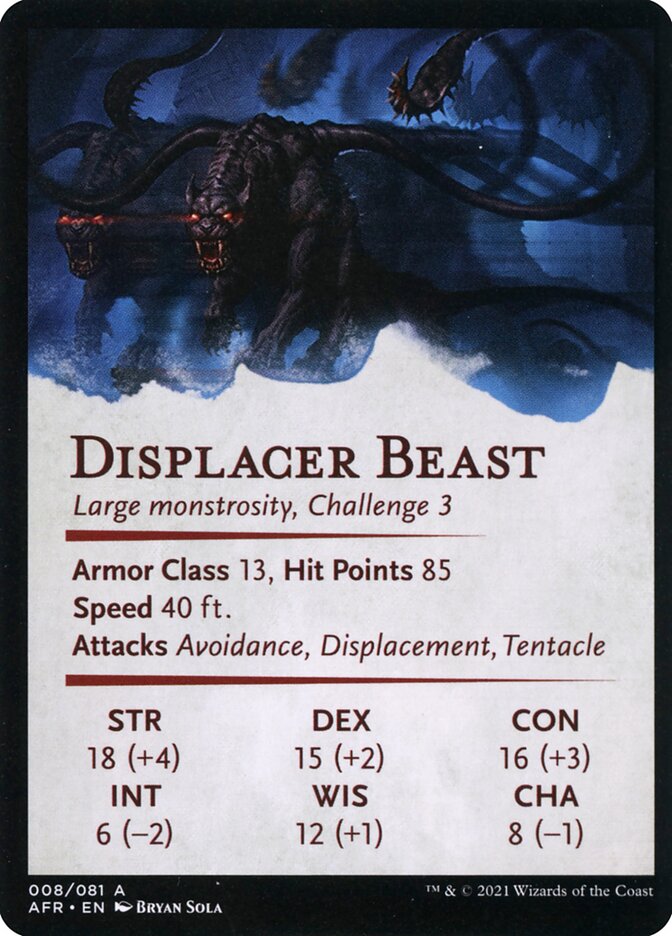 Displacer Beast // Displacer Beast