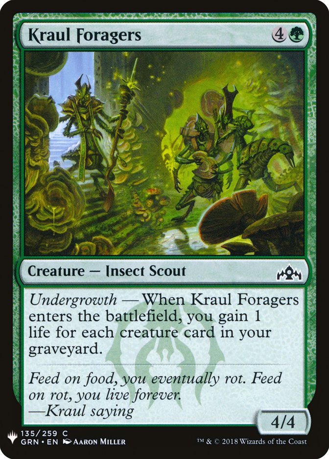 Kraul Foragers