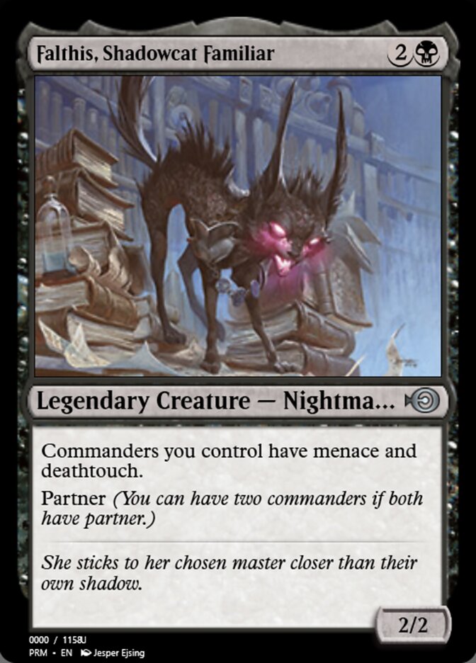 Falthis, Shadowcat Familiar