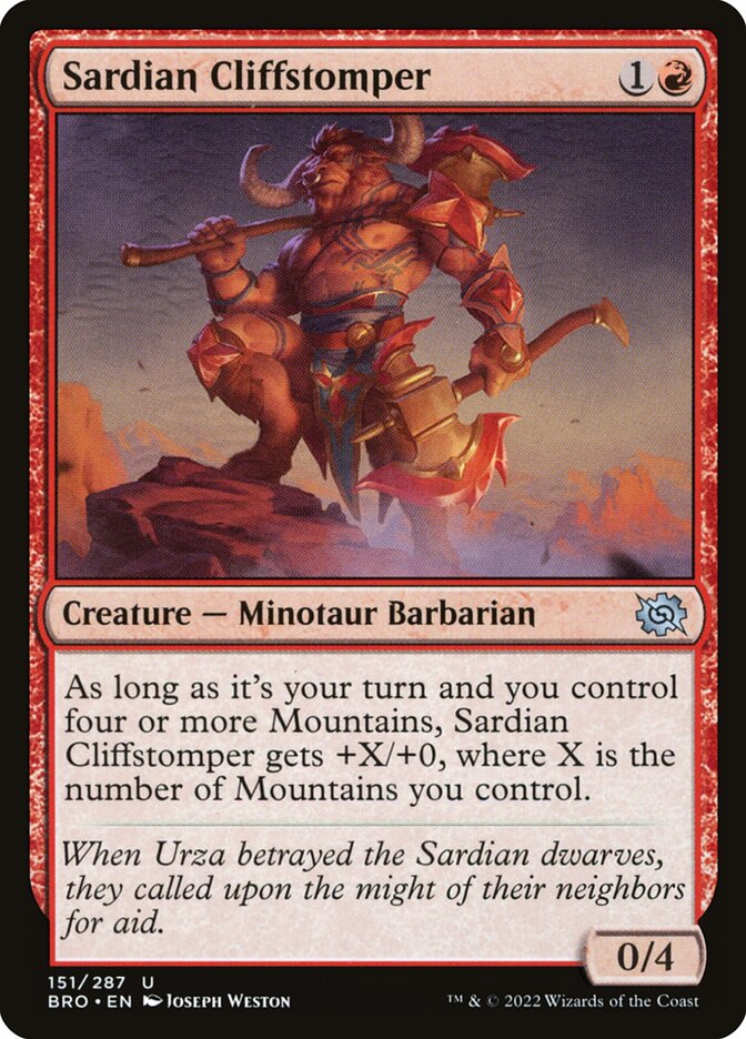 Sardian Cliffstomper