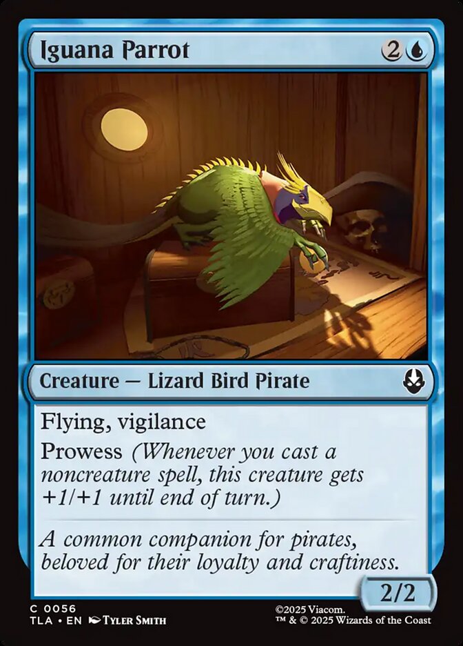 Iguana Parrot