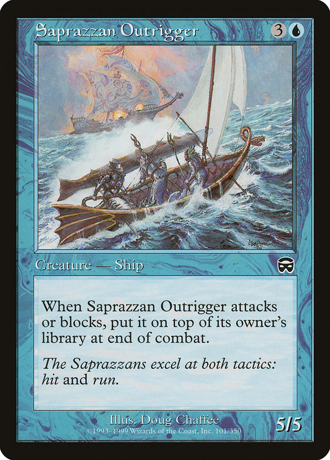 Saprazzan Outrigger