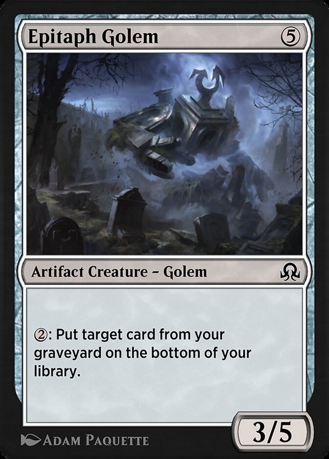 Epitaph Golem