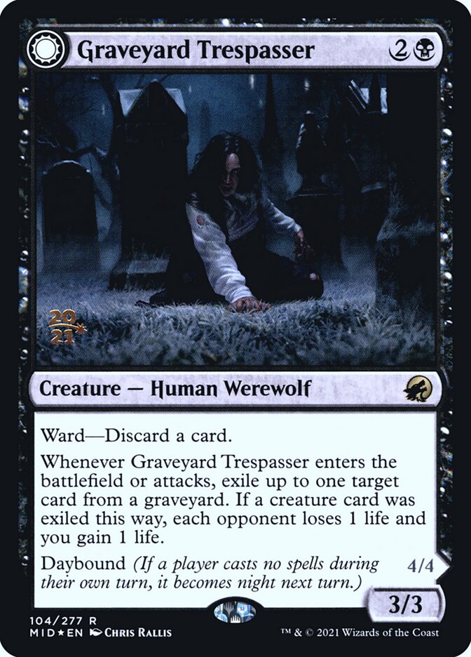 Graveyard Trespasser // Graveyard Glutton