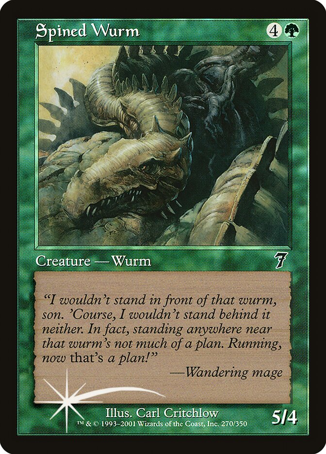 Spined Wurm