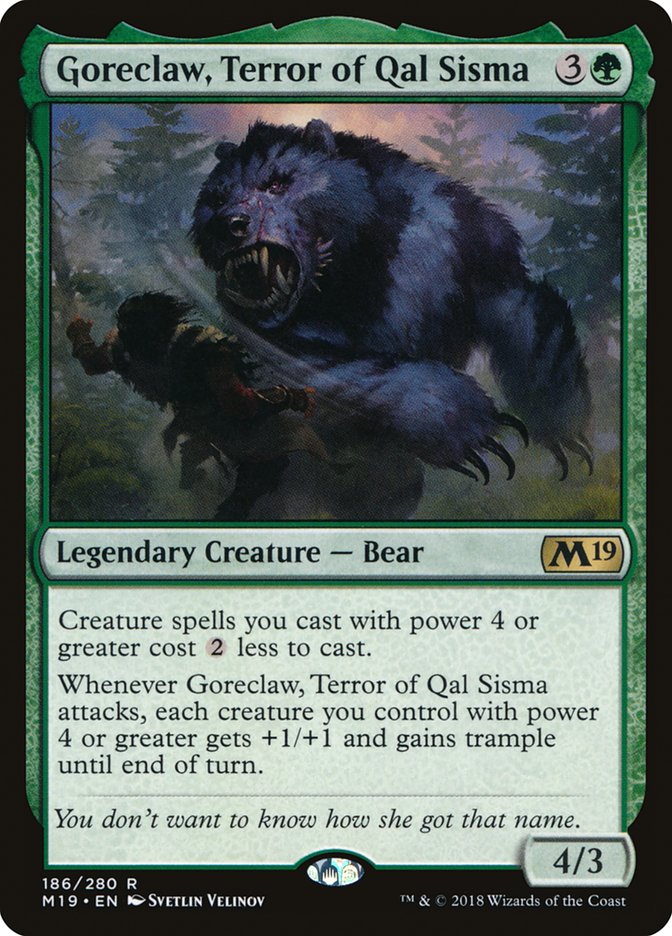 Goreclaw, Terror of Qal Sisma