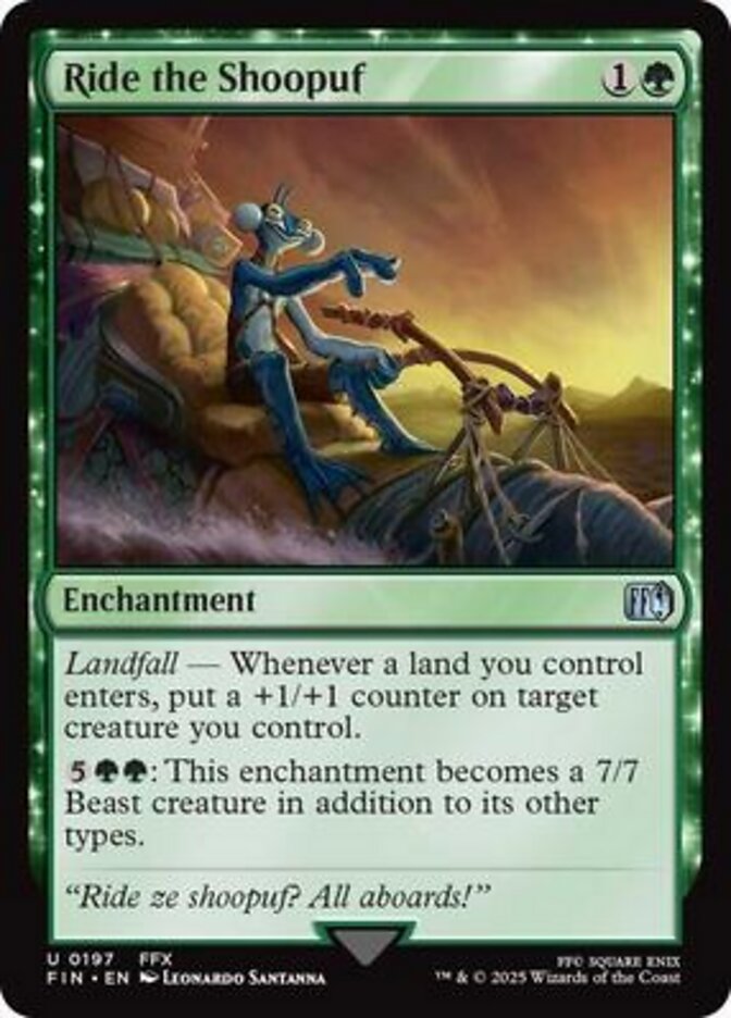 Ride the Shoopuf