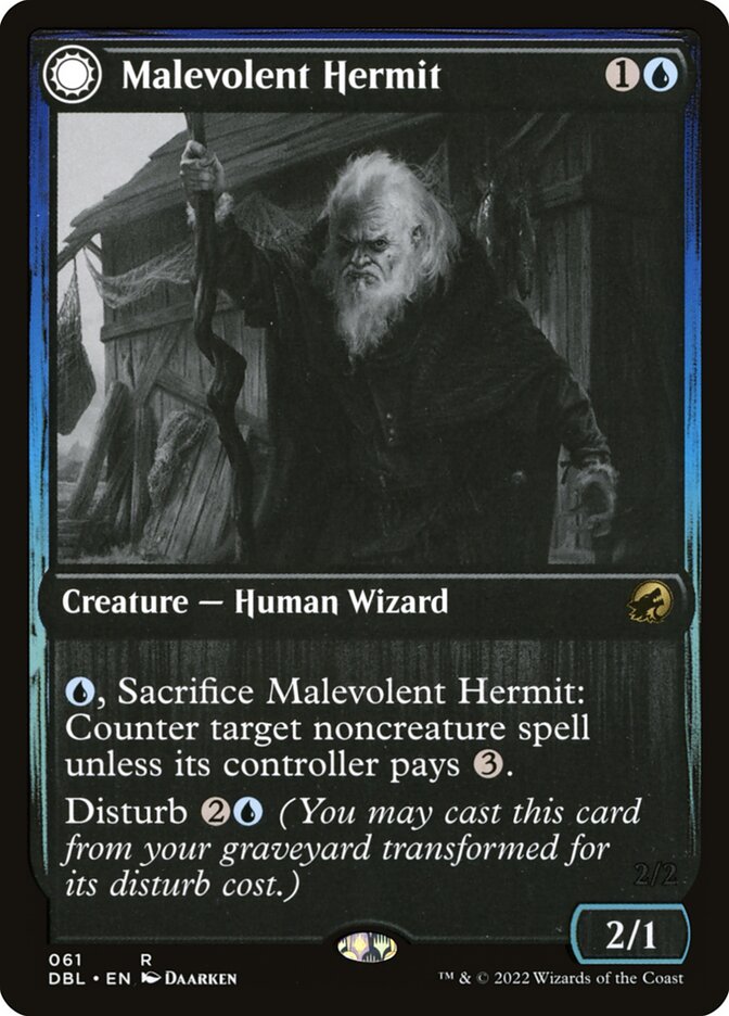 Malevolent Hermit // Benevolent Geist