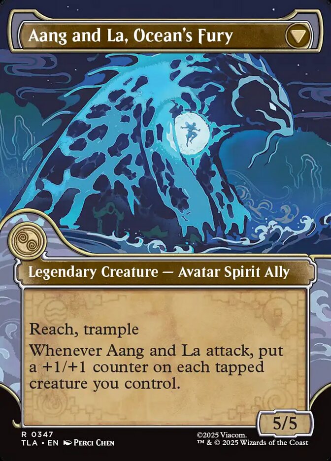 Aang, Swift Savior // Aang and La, Ocean's Fury